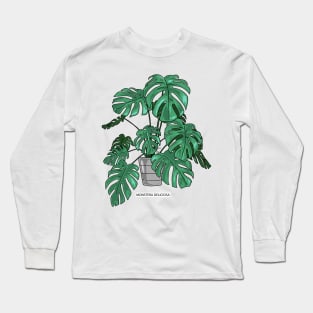 MONSTERA DELICIOSA Long Sleeve T-Shirt